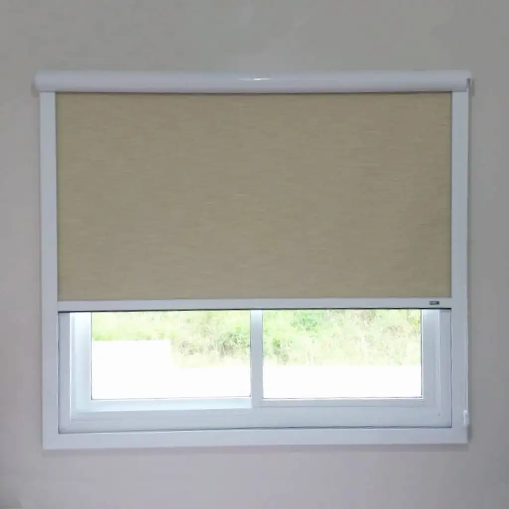 Persiana Rolô Vedação Total Nápoles Creme