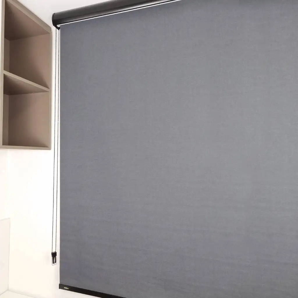 Persiana Rolô Blackout Picasso Grafite