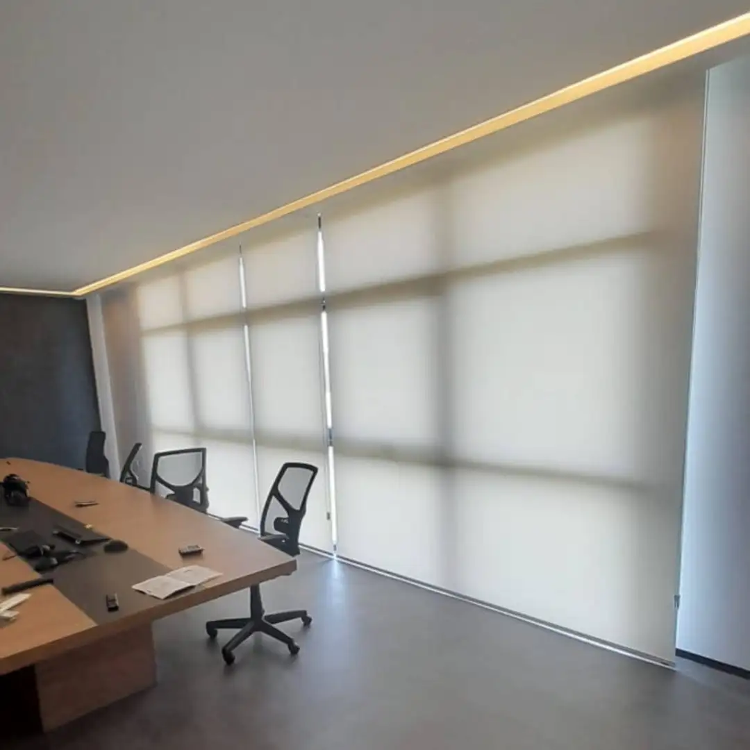 Persiana Rolô Tela Solar 1% Branca