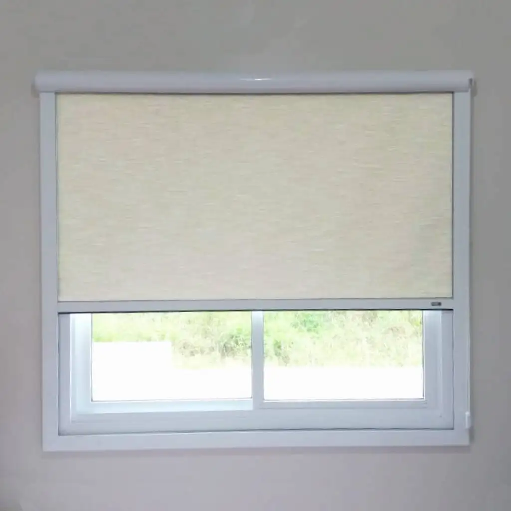 Persiana Rolô Vedação Total Nápoles Branca