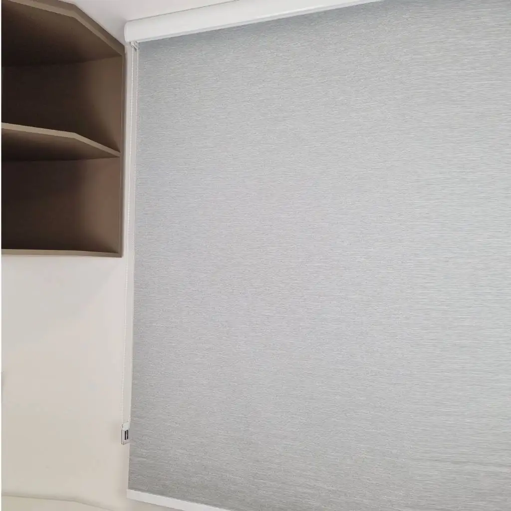 Persiana Rolô Blackout Nápoles Cinza