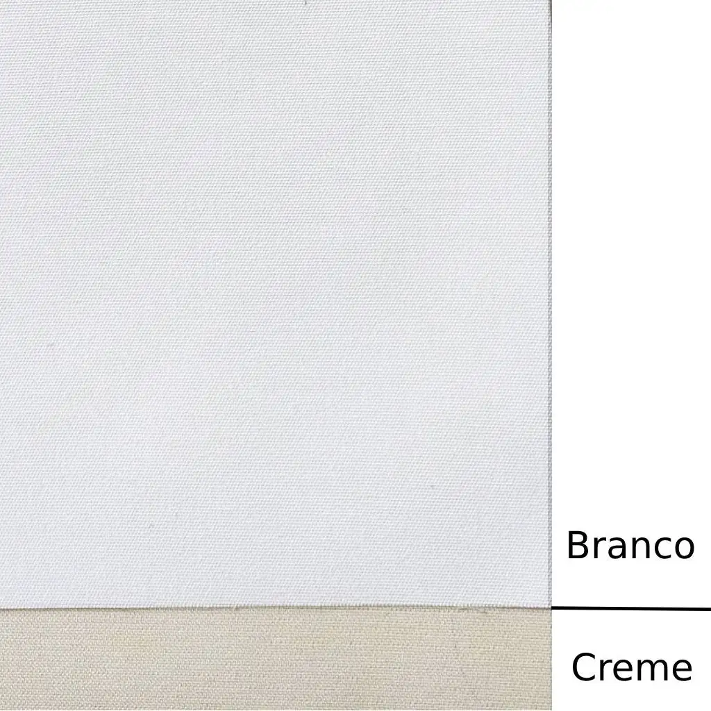 Persiana Rolô Vedação Total Líbia Creme