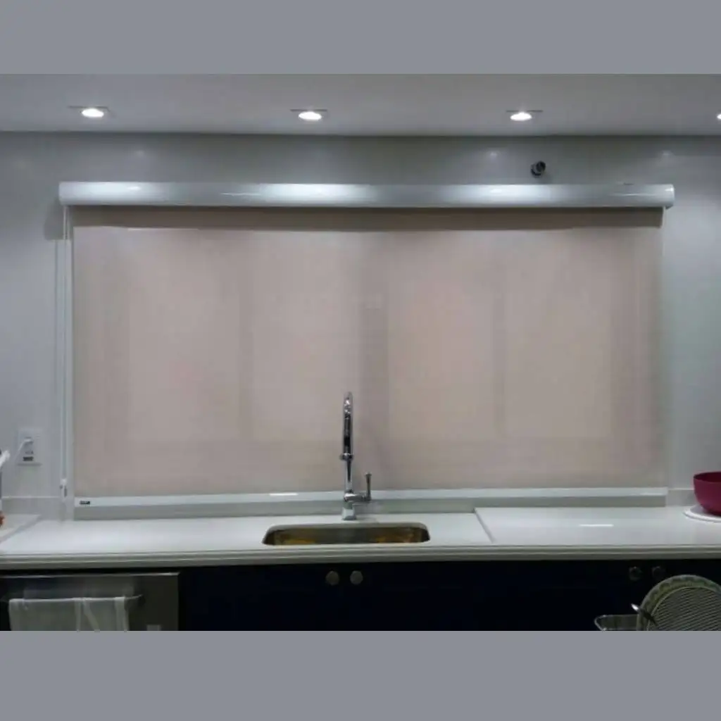 Persiana Rolô Blackout Nápoles Bege