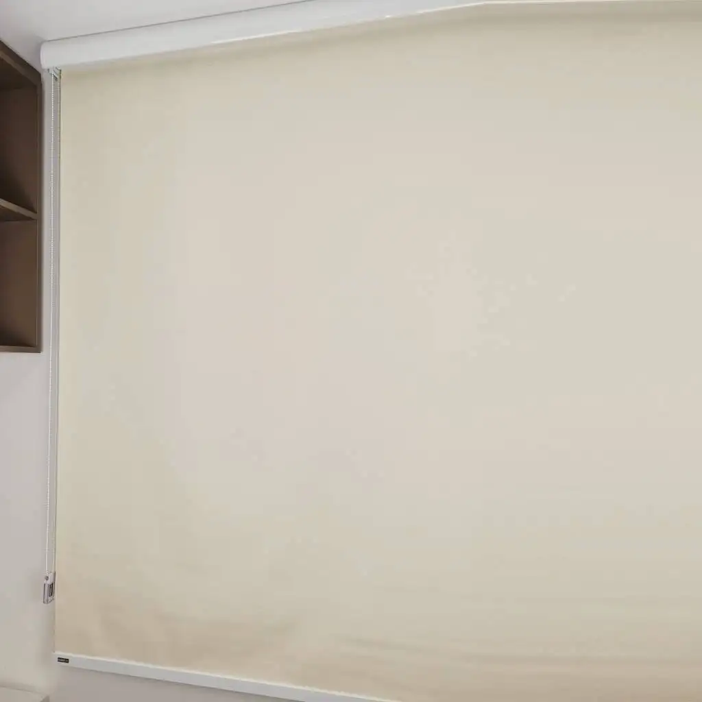 Persiana Rolô Blackout Líbia Creme