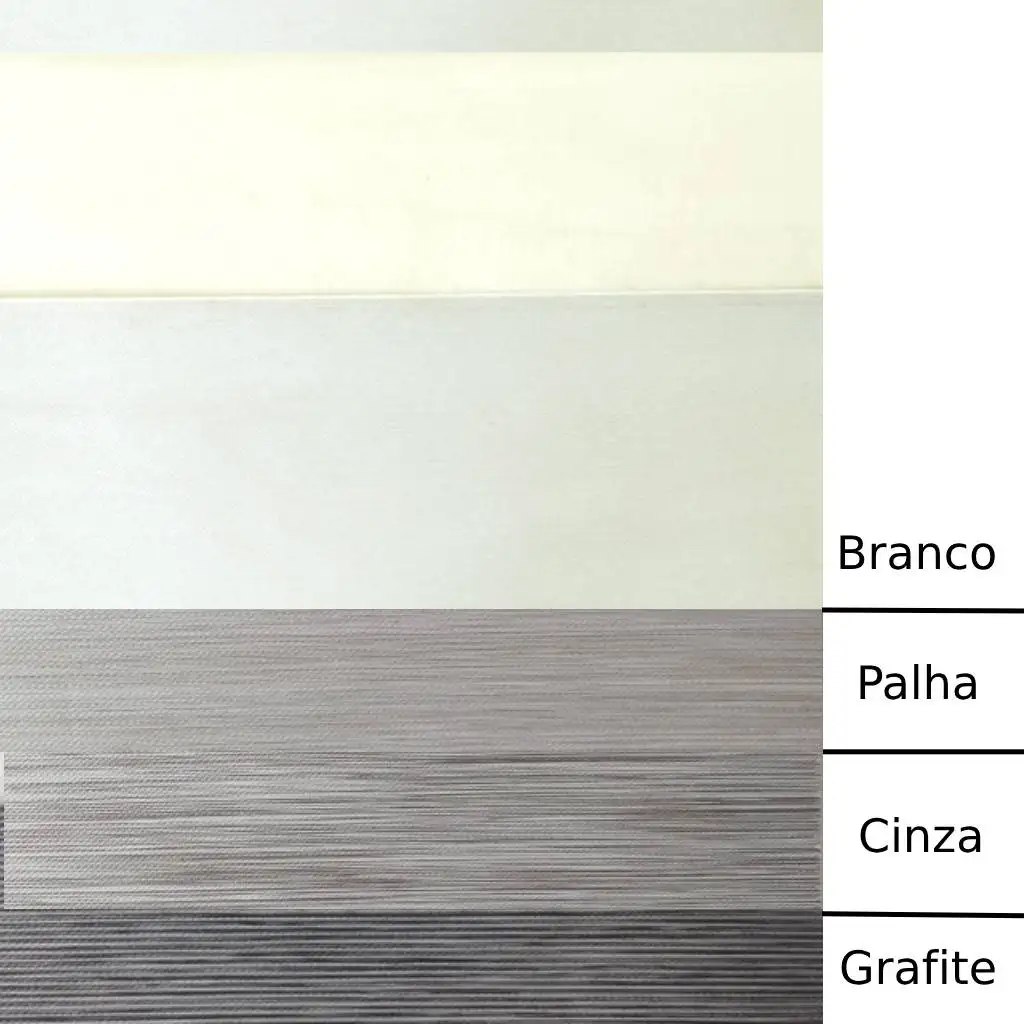 Double Vision Soft Semi-Blackout Cinza