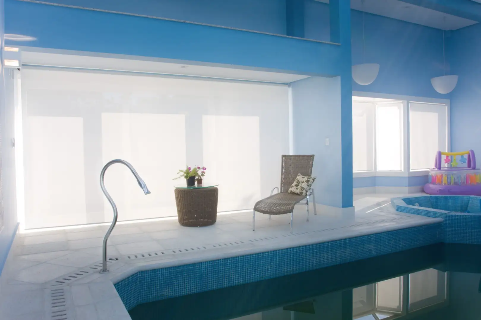 Persiana Rolô Tela Solar 1% Branca