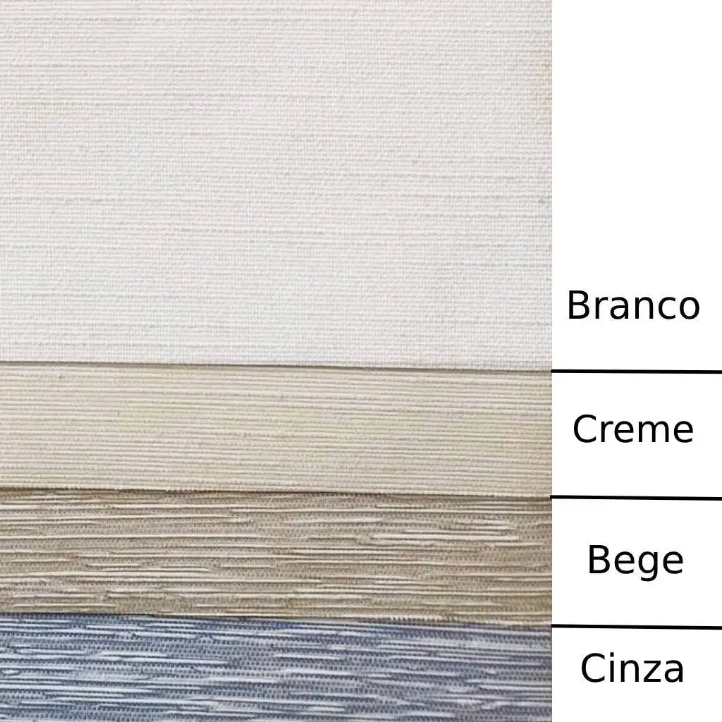 Painel Blackout Nápoles Creme