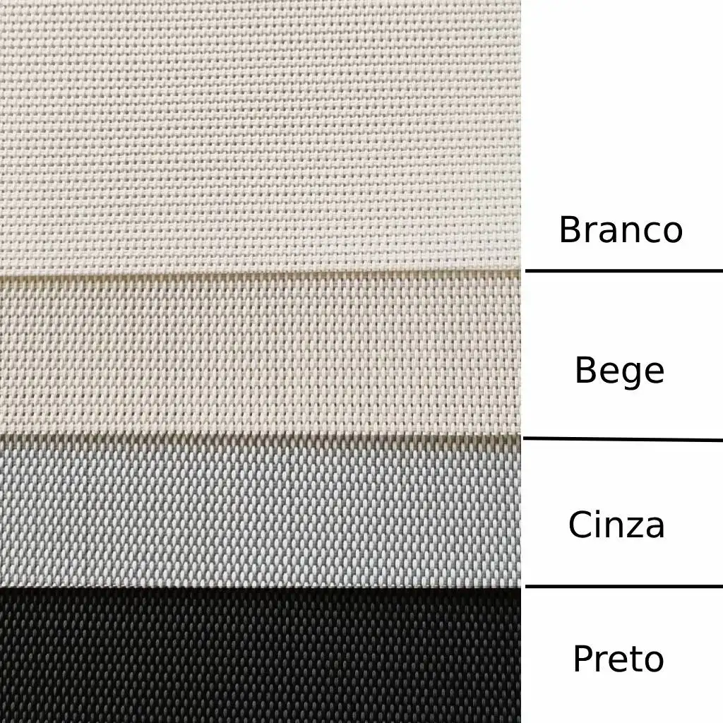 Painel Tela Solar 3% Preto