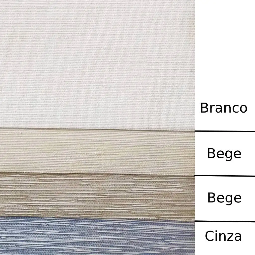 Persiana Rolô Vedação Total Nápoles Branca