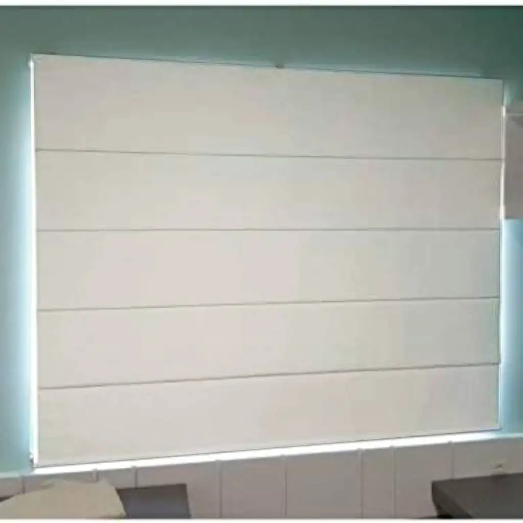 Persiana Romana Blackout Líbia Branca