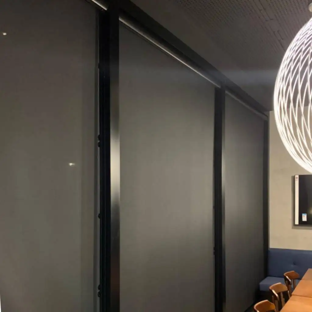 Persiana Rolô Tela Solar 3% Preto