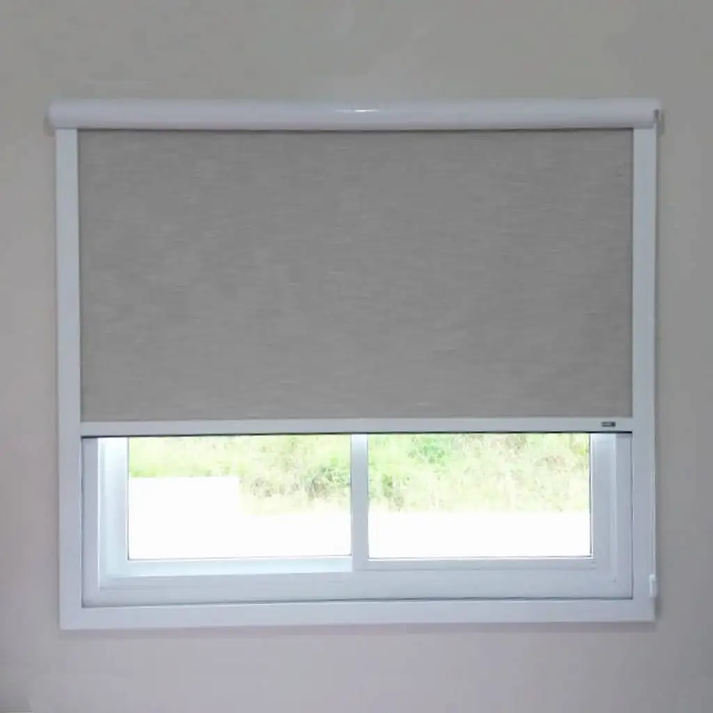 Persiana Rolô Vedação Total Nápoles Cinza