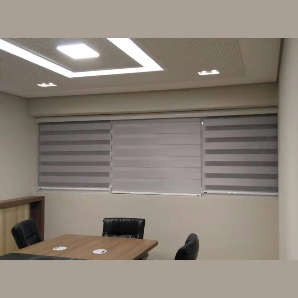 Double Vision Soft Semi-Blackout Cinza